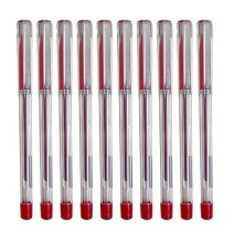 Luxor Super Top Ball Point Pen 1Pc - Red