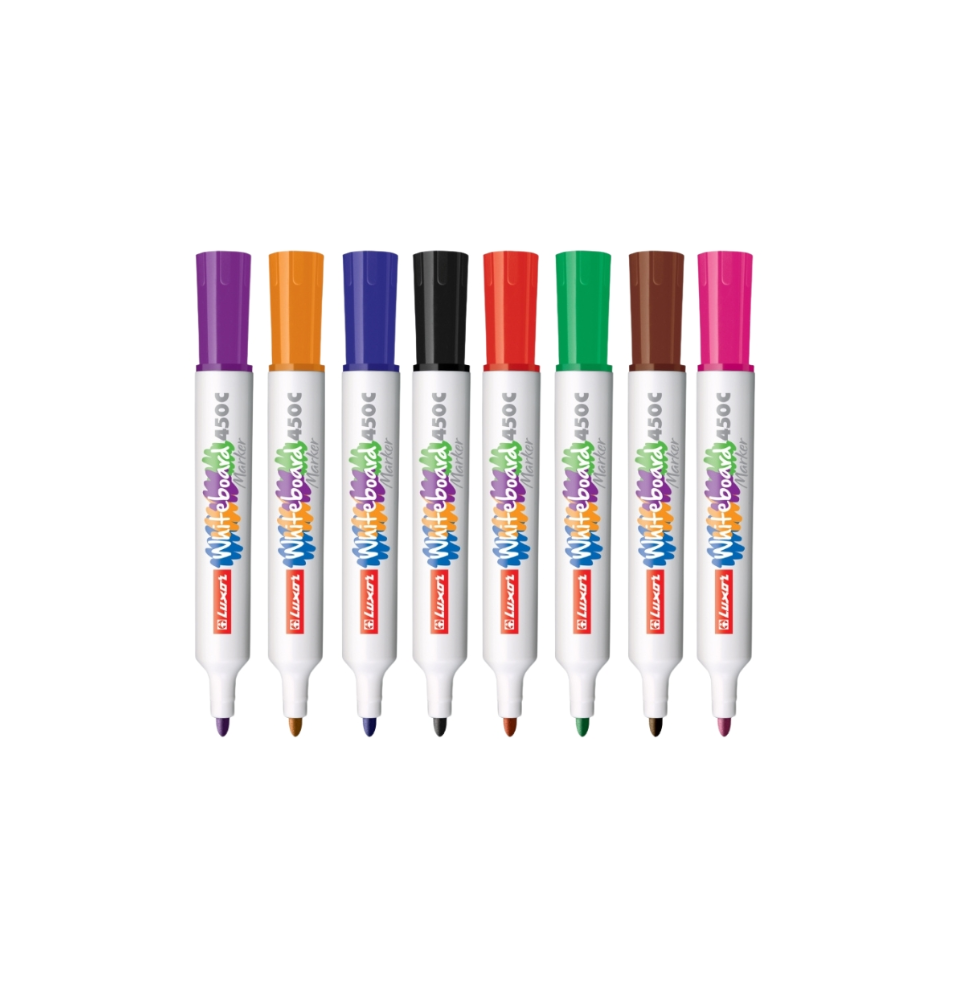 Luxor Whiteboard Marker 450C Assorted Colours 1Pc