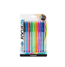 Luxor Focus Icy Ball Pen Assorted 1Pck