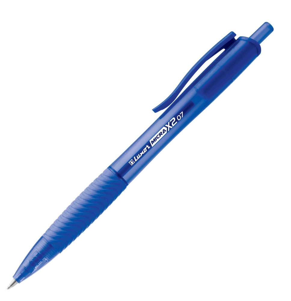 Luxor Micra X2 Ball Point Pen 0.7mm Assorted Colour 1Pc