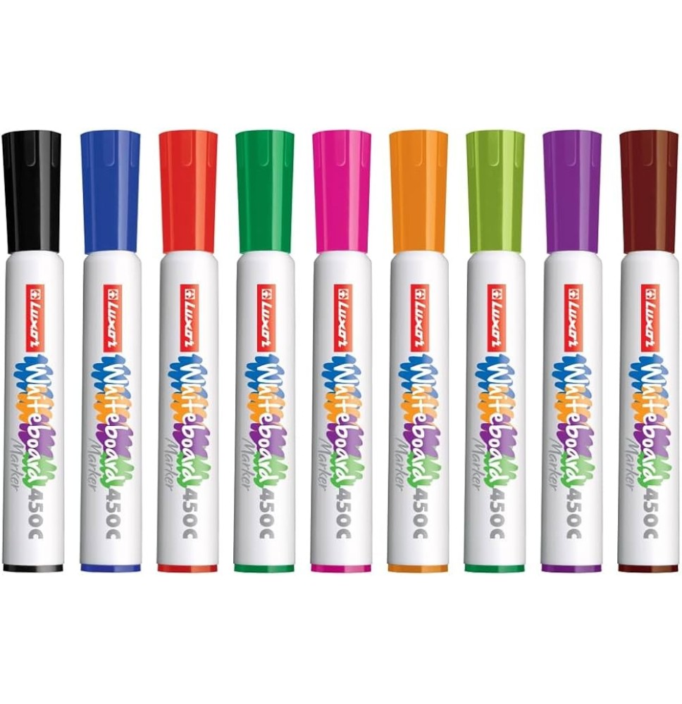 Luxor Whiteboard Marker 450C Assored Colours 1Pc