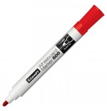 Luxor Bold Colors Whiteboard Marker-600 Red 1P