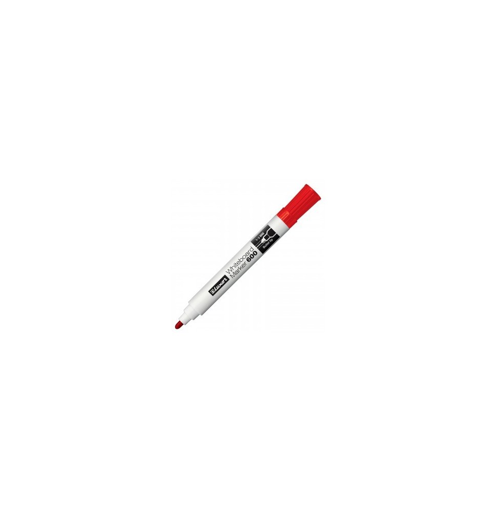 Luxor Bold Colors Whiteboard Marker-600 Red 1P