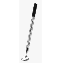 Luxor Trios Icy Ball Pen 1.0mm 1Pc - Black