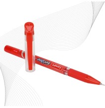 Luxor Gel One Waterproof Ink Red PEN