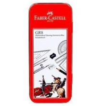 Faber-Castell GR8 Mathematical Drawing Instrument Box