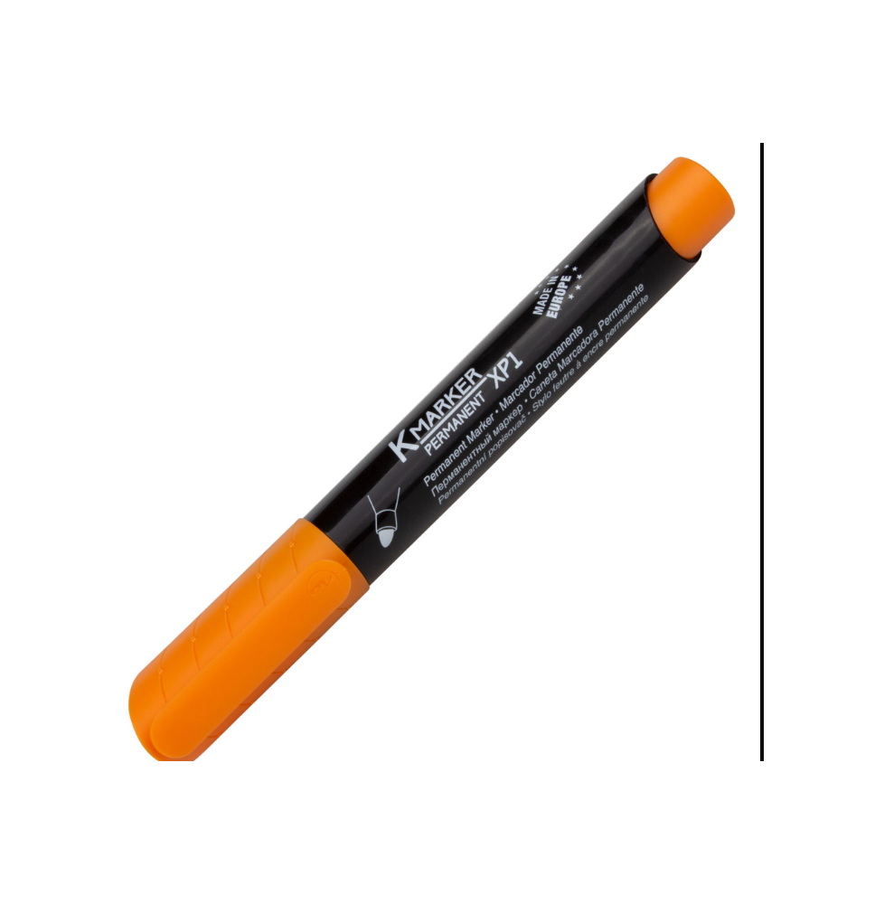 Kores Permanent Marker Xp1 Orange 1Pc