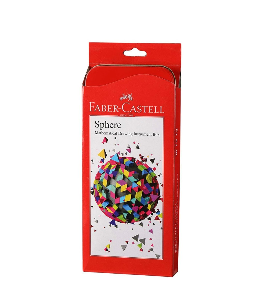 faber-castell sphere mathematical drawing instrument box