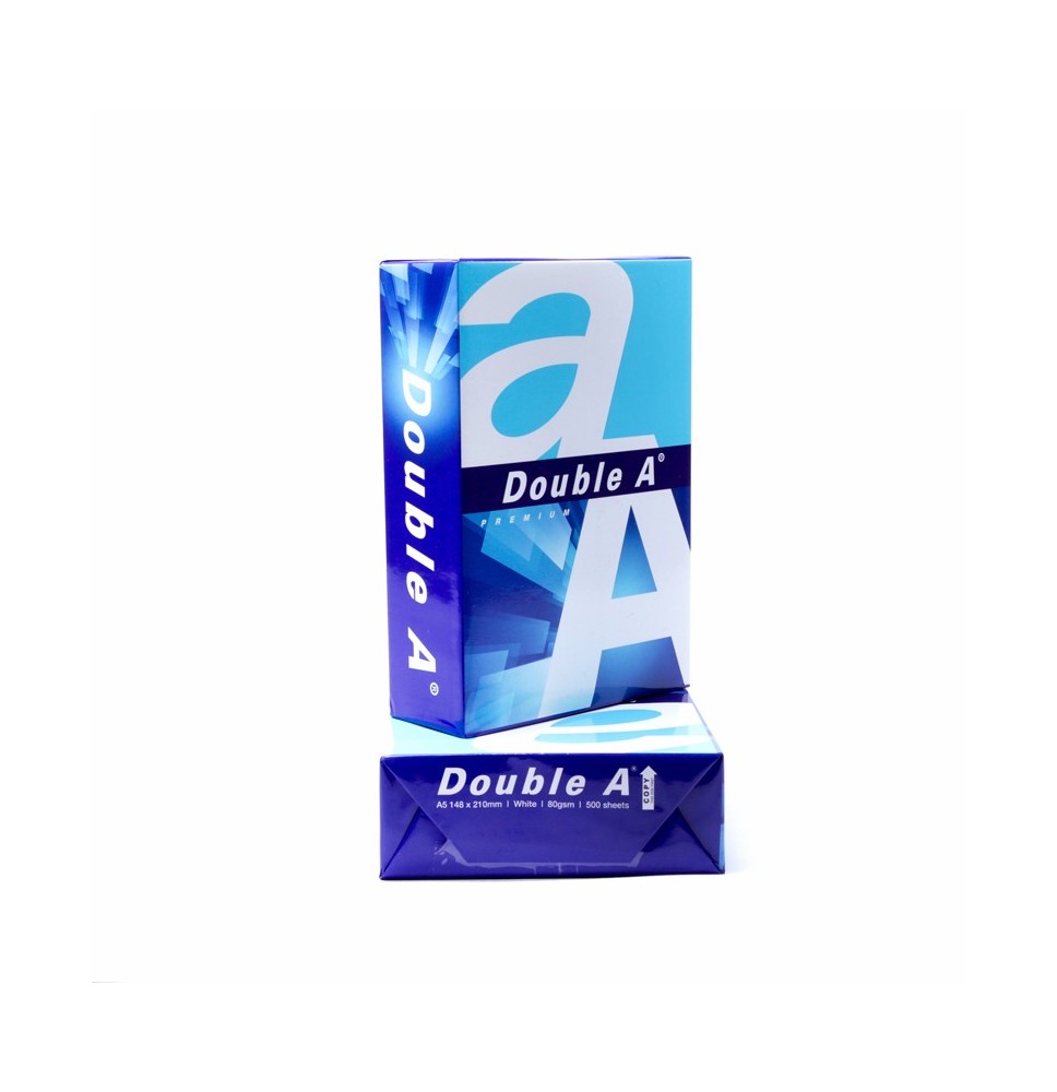 Double A Copy Paper A5 80gsm 500 Sheets