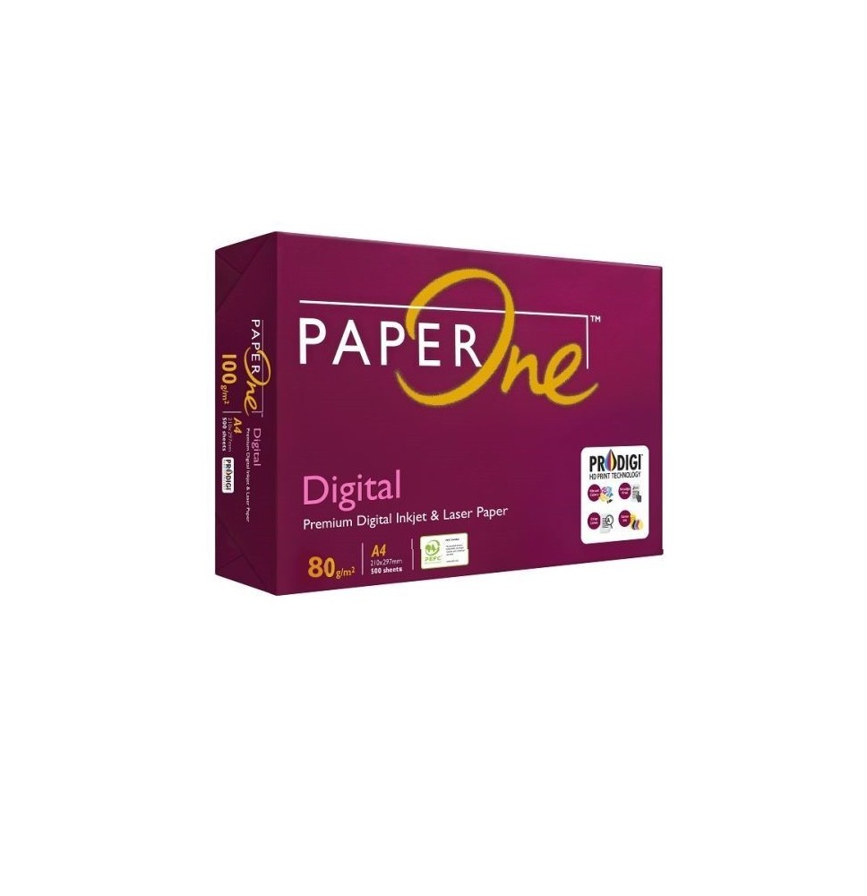 Paper One Premium Digital A4 Paper 80gsm 500 Sheets