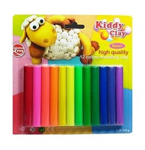 Kiddy Clay 12 Colors Modeling Clay 200Gm