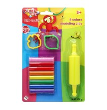 Kiddy Clay Modeling +3Cutter+Roller 100G