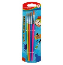 Keyroad Artist Round Brush 4Pcs Set