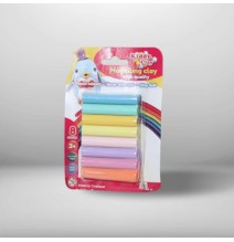 Kiddy Clay  Pastel 8 Colors Modeling Clay