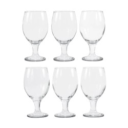 Pasabahce Rose Sodalime Glass Set Of 6