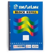 Sinarline Block Refill Pad A4-100sh 1Pc