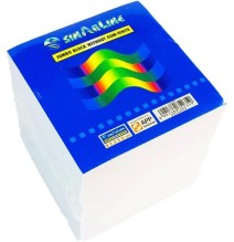 Sinarline Jumbo Memo Cube White 9x9x9cm 1Pck