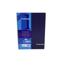 Sinarline 1Subject Notebook 10.5*8" 80Sheet 1Pc