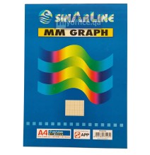 Sinarline MM Graph Book 50SHeeds 80gsm 1Pc