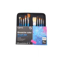 Yalong Gouache Color Brush 11Pc 1Box