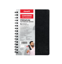 Luxor Converge Spiral 1Subject Notebook 160P 1Pc