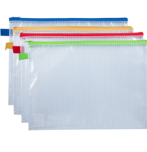 Deli Colorful Zip Bag A5 1Pc