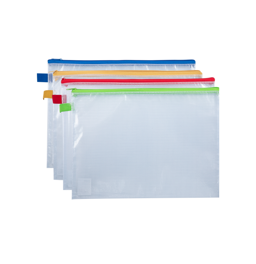 Deli Colorful Zip Bag A5 1Pc