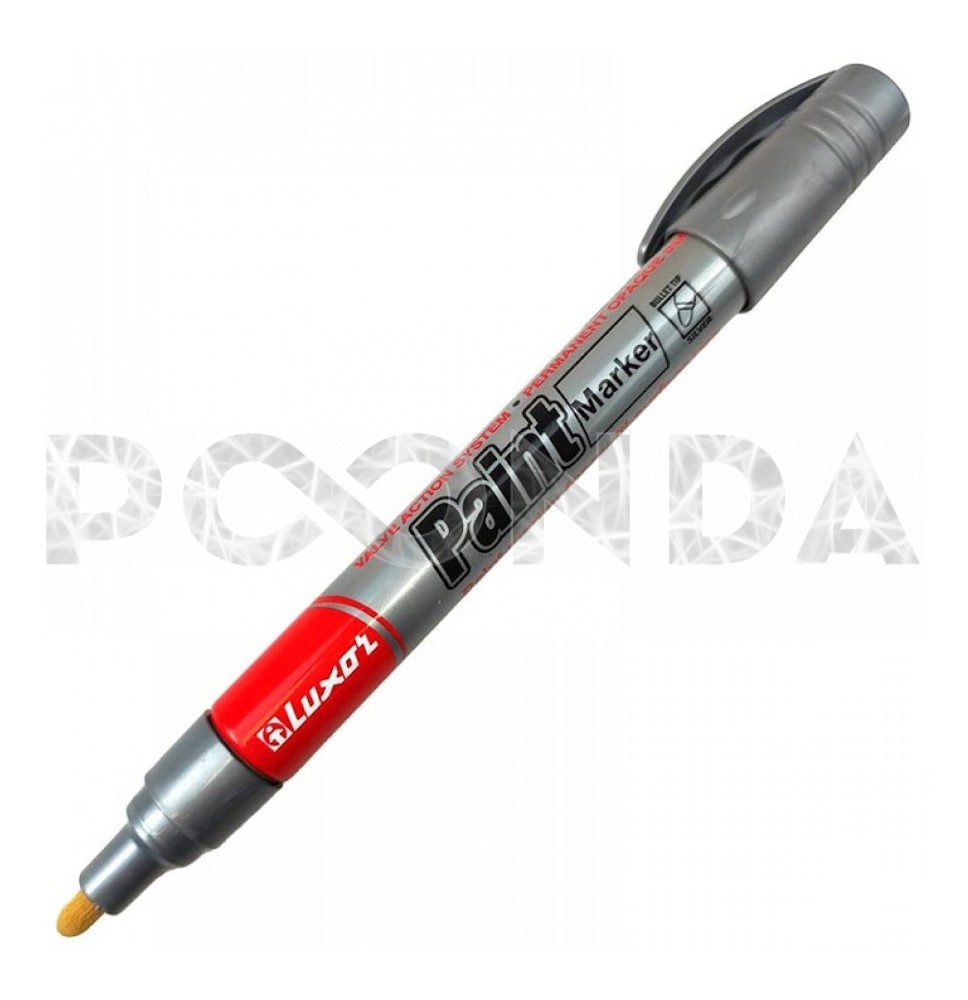 Luxor Paint Marker Silver 880 1Pc