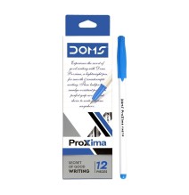 Doms Proxima Fine Tip Ball Pen 12Pc 1Pck