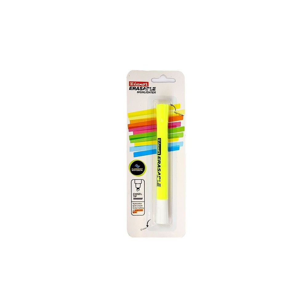 Luxor Erasable Highlighter 1Pc