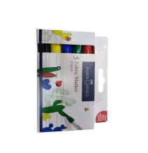 Faber Castell Fabric Marker 5Pc 1Pck