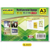 Kejea Multifuntional Signage Board A3 1Pc