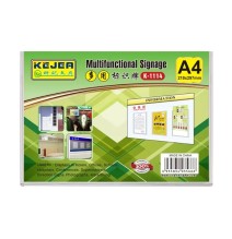 Kejea Multifunction Signage A4 1Pc