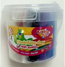 Kiddy Clay 12 Colors Modeling Clay