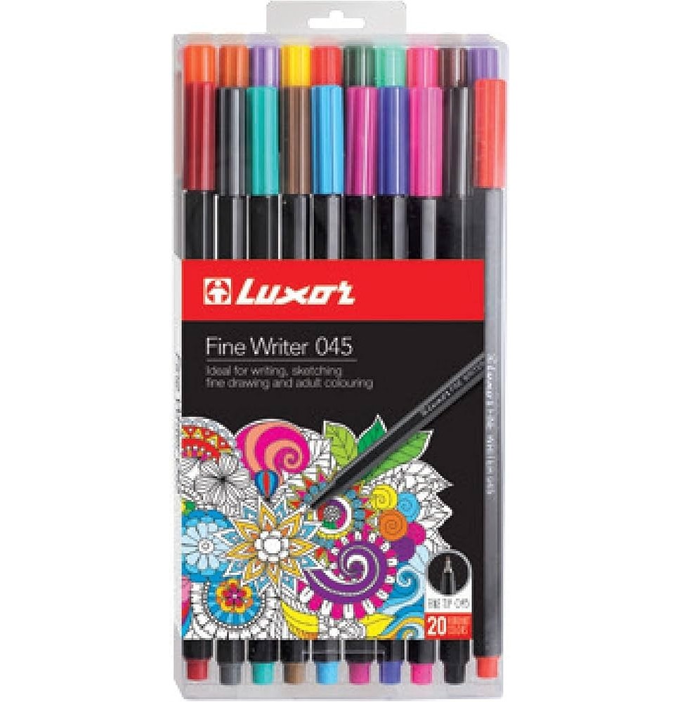 Luxor Fine Writer 045 10Pc Pck