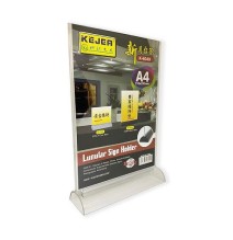 Kejea Lunular Sign Holder A4 210x297mm 1Pc