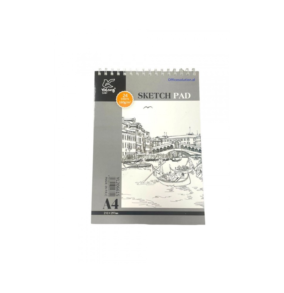 Yalong Sketch Pad 24sheet A5 1Pc