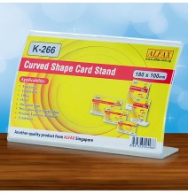 Kejea Cured Shape Card Stand 1Pc