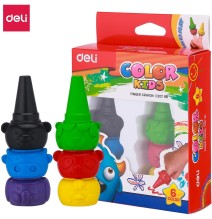 Deli Finger Crayons for Kids