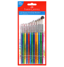 Faber-Castell 13 Tri-Grip Brushes