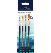 Faber-Castell 4 Paint Brushes