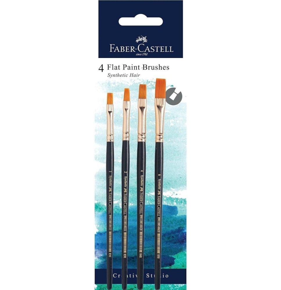 Faber-Castell 4 Paint Brushes