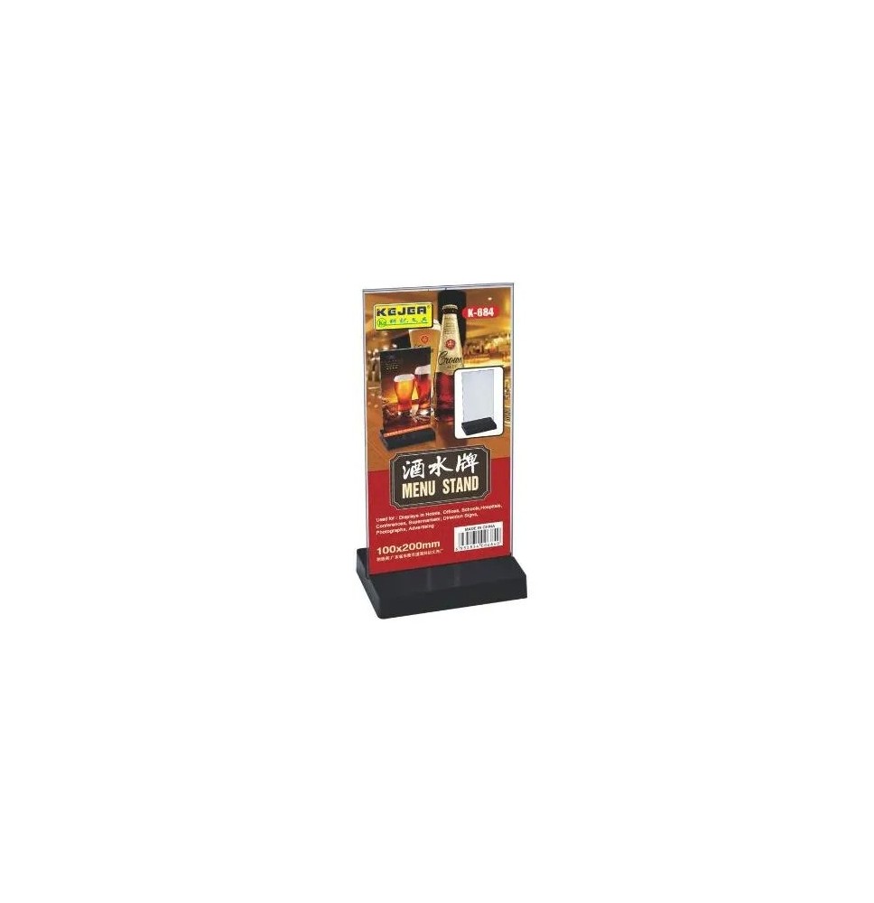 Kejea Menu Stand 100x200m 1Pc