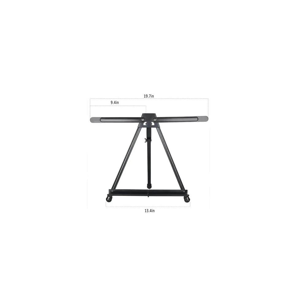 "Steel Tabletop Display Easel 10/pack Material:Alloy"