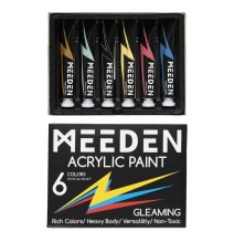 Meeden Acrylic Paint Flourscent 6*22Ml 1Box