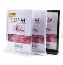 Kejea Integrated T-Shaped Card Stand A4 1Pc