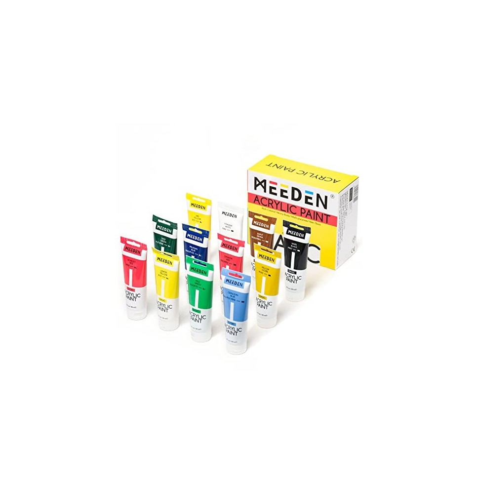 Meeden Acrylic Paint Basic 12*4Oz