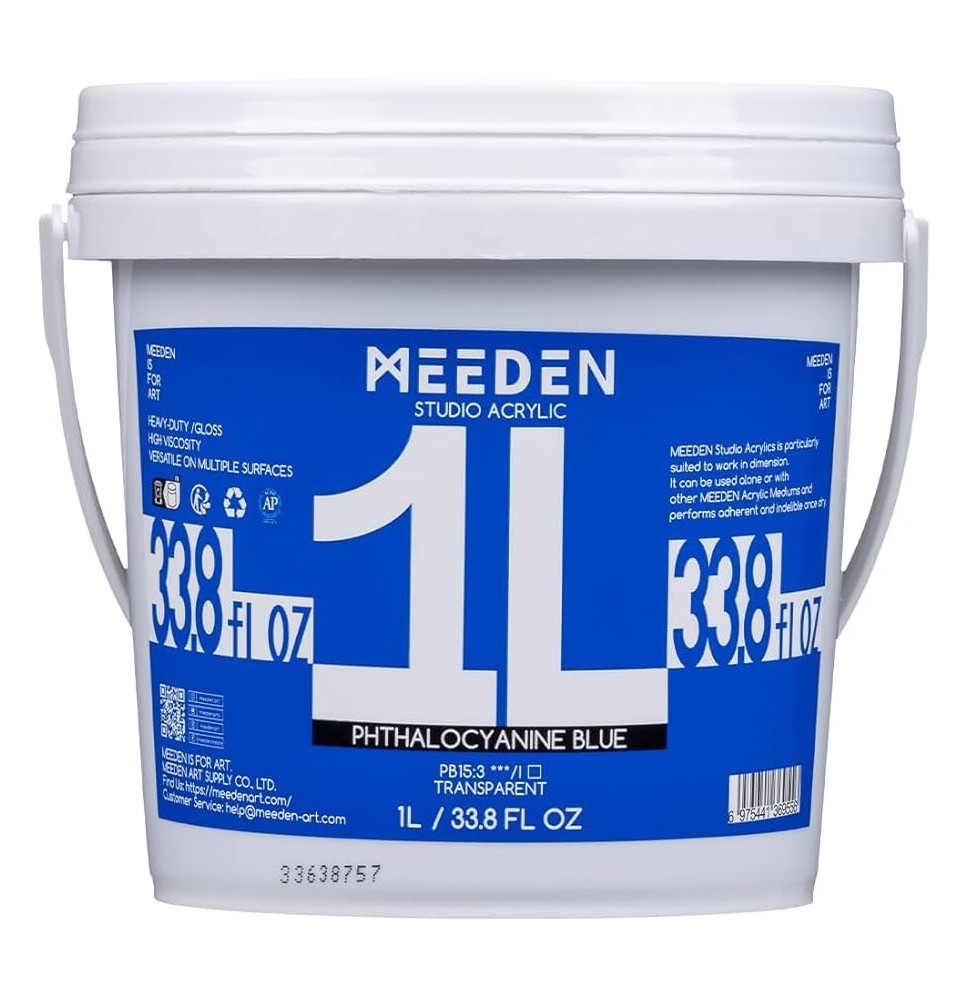 Meeden Studio Acrylic-Phthalocyanine Blue 1LTR