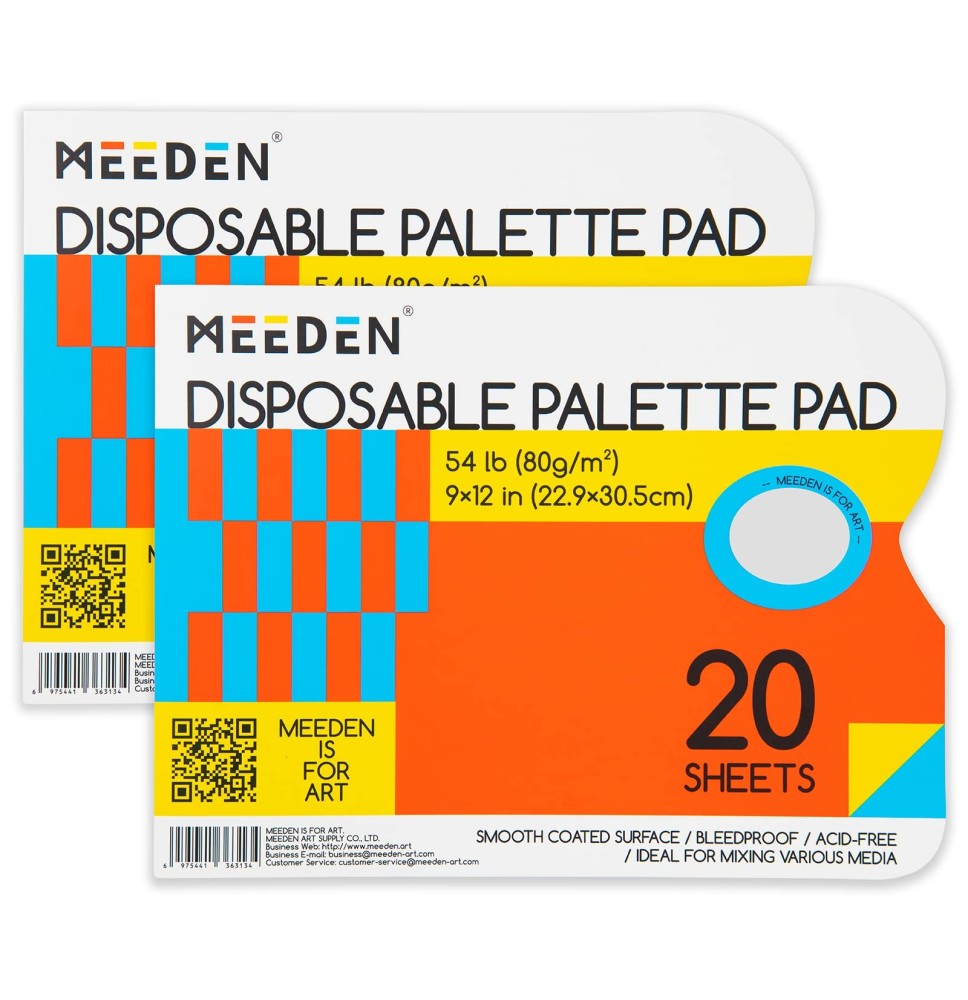 Meeden Disposable Palette Pad 20Sht