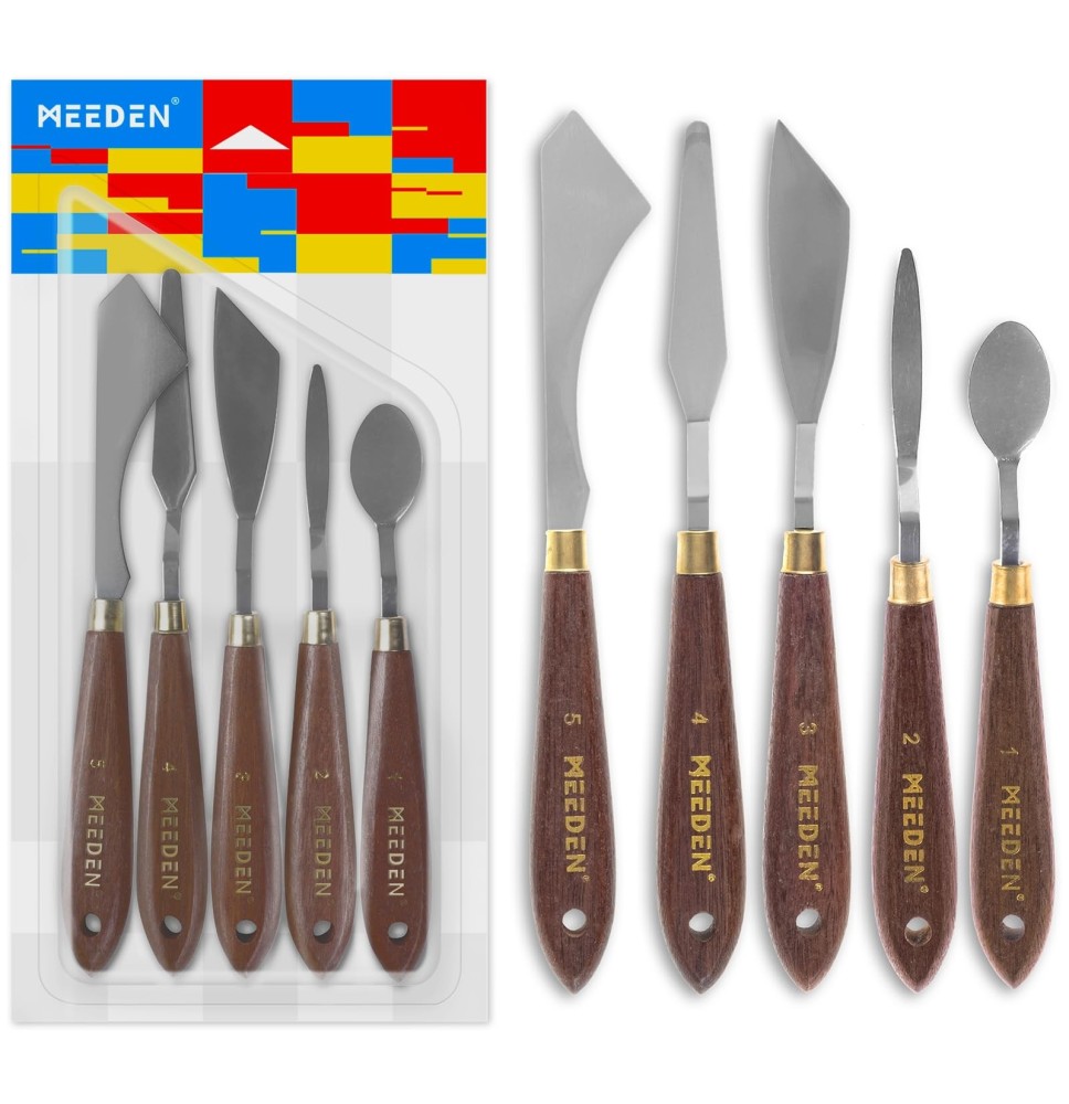 Meeden Palette Knife-B 5Pcs Set